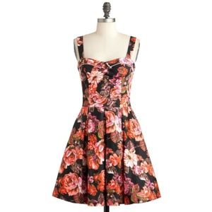 ModCloth Beach Bash by Tatyana Floral Dress